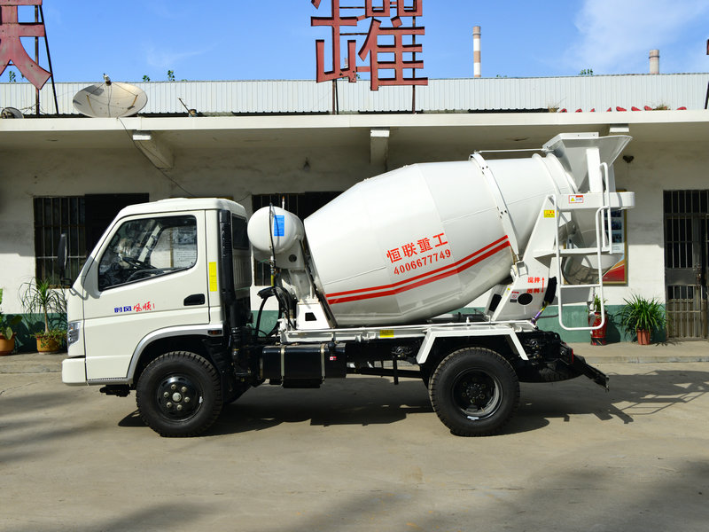 2m³ Concrete Mixer Truck view 2