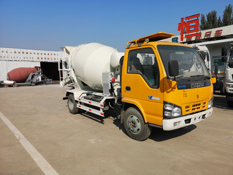 3m³ Concrete Mixer Truck view 2