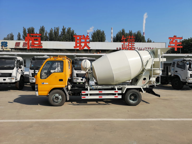 3m³ Concrete Mixer Truck view 5